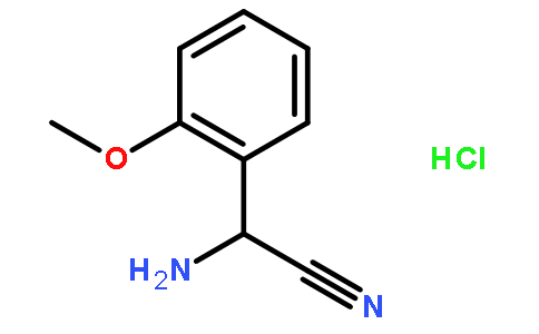 2-Amino-2-(2-methoxyphenyl)acetonitrile hydrochloride