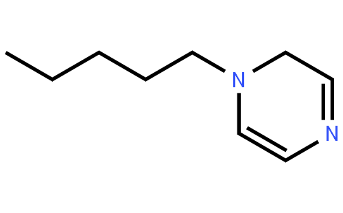 正戊基吡嗪结构式