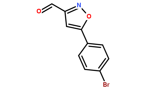 5-(4-bromophenyl)isoxazole-3-carbaldehyde