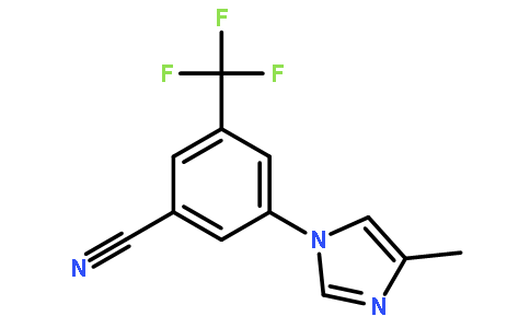 3-(4-Methyl-1H-imidazol-1-yl)-5-(trifluoromethyl)benzonitrile