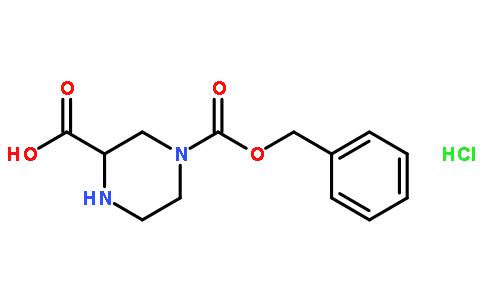4-((Benzyloxy)carbonyl)piperazine-2-carboxylic acid hydrochloride