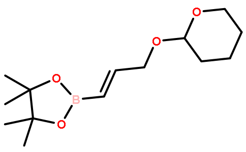 trans-3-(Tetrahydropyran-2-yloxy)propen-1-ylboronic acid, pinacol ester