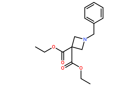 Diethyl 1-benzylazetidine-3,3-dicarboxylate