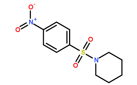 1-((4-Nitrophenyl)sulfonyl)piperidine