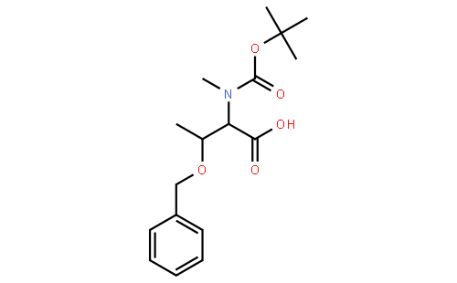 N-叔丁氧羰基-N-甲基-O-苄基-L-苏氨酸