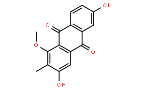 2-甲基-3，6-二羥基-1-甲氧基-9，10-蒽醌