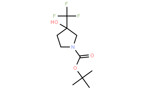 3-羟基-3-(三氟甲基)吡咯烷-1-羧酸叔丁酯