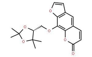 7H-Furo[3,2-g][1]benzopyran-7-one,9-[[(4R)-2,2,5,5-tetramethyl-1,3-dioxolan-4-yl]methoxy]-