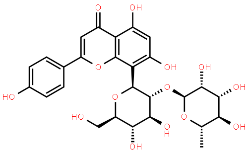 牡荆素-2-O-鼠李糖苷