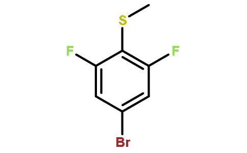 1-Bromo-3,5-difluoro-4-(methylsulfanyl)benzene