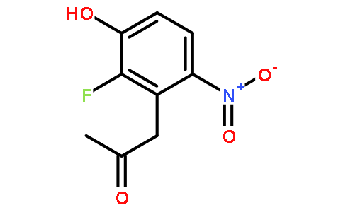 1-(2-Fluoro-3-hydroxy-6-nitrophenyl)propan-2-one