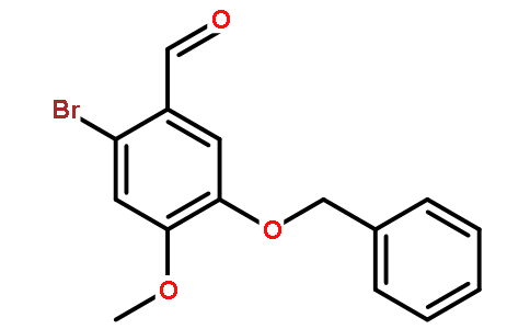 2-溴-4-甲氧基-5-苄氧基苯甲醛