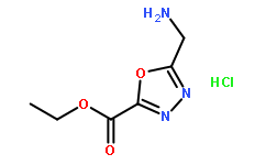 Ethyl5-(aminomethyl)-1,3,4-oxadiazole-2-carboxylatehydrochloride