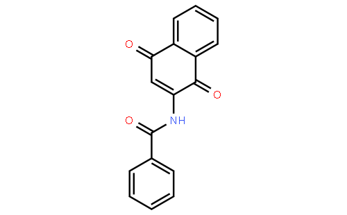 N-(1,4-dihydro-1,4-dioxo-2-naphthalenyl)-benzamide