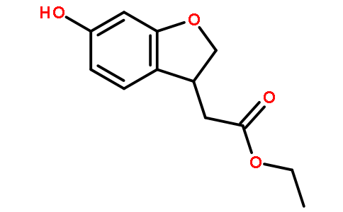 Ethyl 2-(6-hydroxy-2,3-dihydrobenzofuran-3-yl)acetate