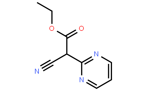 Ethyl 2-cyano-2-(pyrimidin-2-yl)acetate
