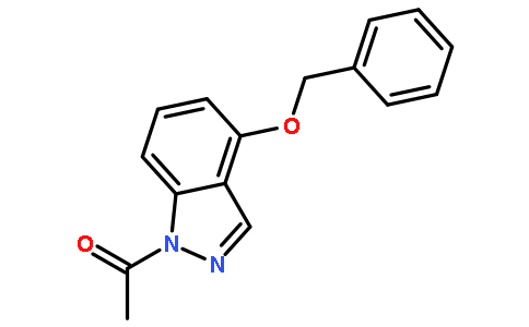 1-(4-(Benzyloxy)-1H-indazol-1-yl)ethanone