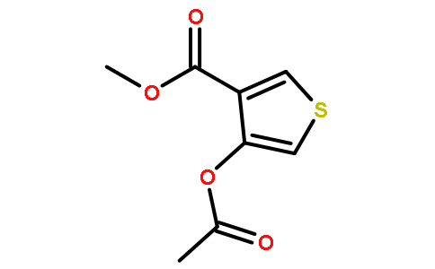 Methyl 4-acetoxythiophene-3-carboxylate