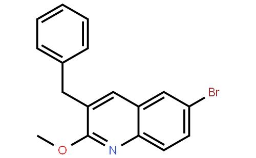 3-Benzyl-6-bromo-2-methoxyquinoline