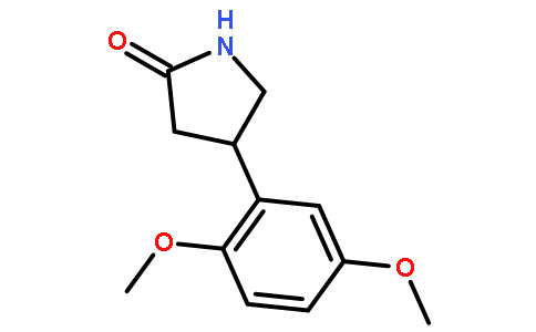 2-Pyrrolidinone, 4-(2,5-dimethoxyphenyl)-