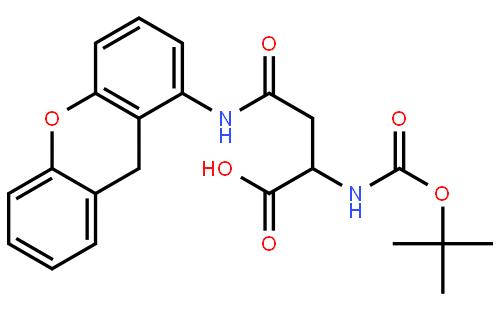 N-叔丁氧羰基-N'-氧蒽基-L-天门冬酰胺