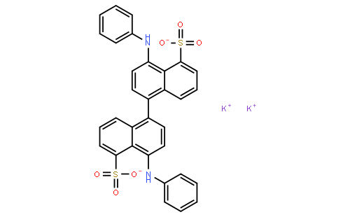 4,4'-二苯胺基-1,1'-联萘-5,5'-二磺酸二钾盐, 用于荧光