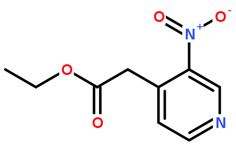 4-PYRIDINEACETIC ACID,3-NITRO-,ETHYL ESTER