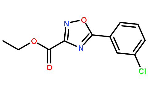Ethyl 5-(3-chlorophenyl)-1,2,4-oxadiazole-3-carboxylate