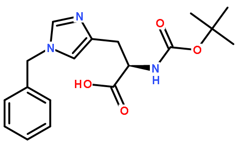 N-Boc-1-苯甲基-D-组氨酸
