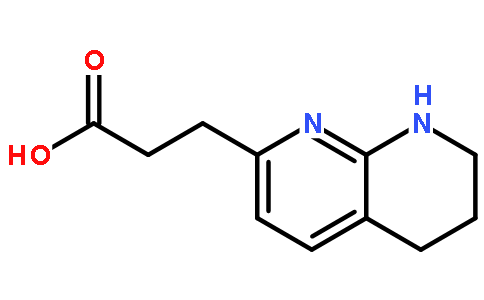 5,6,7,8-TETRAHYDRO-1,8-NAPHTHYRIDIN-2-PROPIONIC ACID