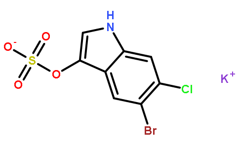 Potassium 5-bromo-6-chloro-1H-indol-3-yl sulfate