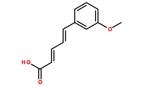 5-(3-Methoxyphenyl)penta-2,4-dienoic acid