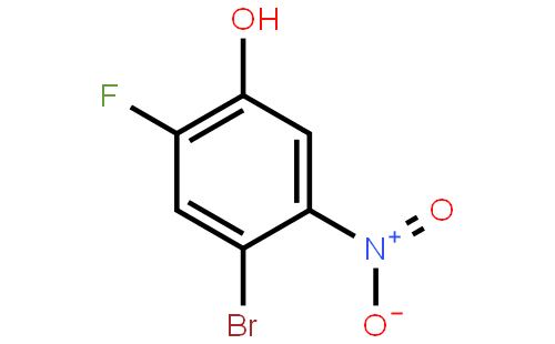 4-Bromo-2-fluoro-5-nitrophenol