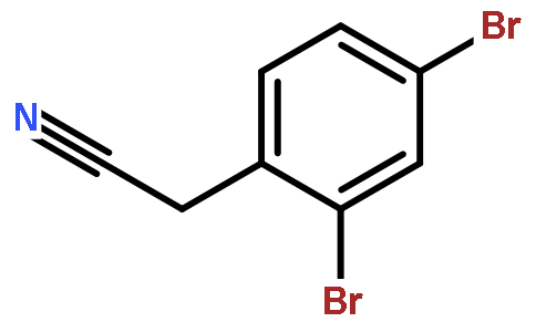 2-(2,4-dibromophenyl)acetonitrile