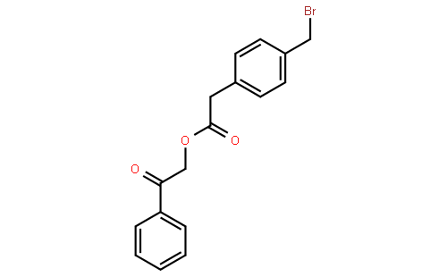 2-Oxo-2-phenylethyl 2-(4-(bromomethyl)phenyl)acetate