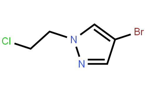 1H-Pyrazole,4-bromo-1-(2-chloroethyl)-
