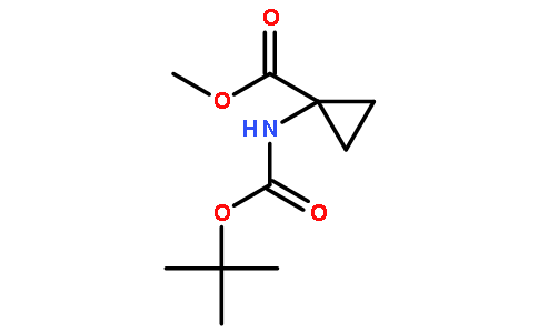 Methyl 1-((tert-butoxycarbonyl)amino)cyclopropanecarboxylate