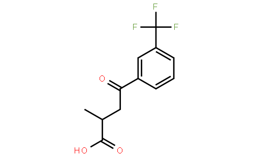 Benzenebutanoic acid, a-methyl-g-oxo-3-(trifluoromethyl)-