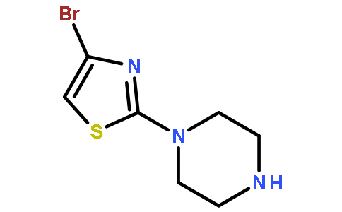 4-Bromo-2-(piperazin-1-yl)thiazole