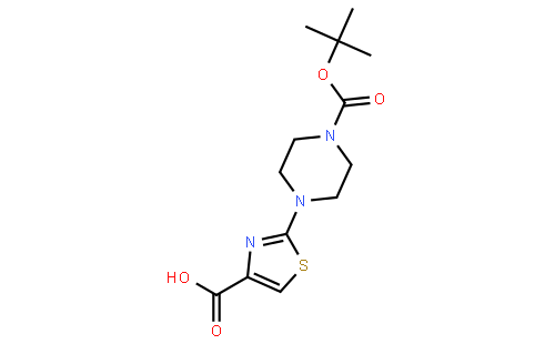 2-(4-(tert-Butoxycarbonyl)piperazin-1-yl)thiazole-4-carboxylic acid