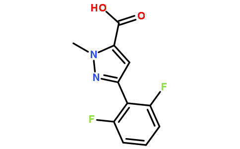 3-(2,6-difluorophenyl)-1-methyl-1H-pyrazole-5-carboxylic acid