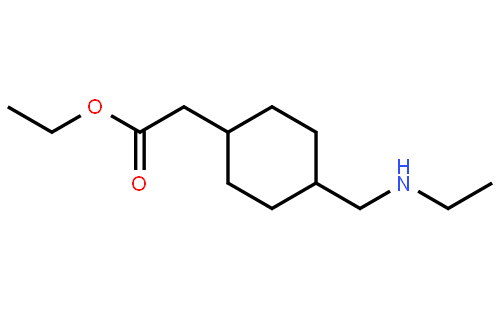 trans-Ethyl 2-(4-((ethylamino)methyl)cyclohexyl)acetate