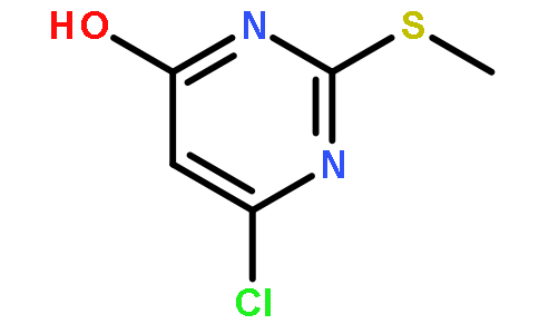 4-氯-6-羟基-2-(甲基硫代)嘧啶