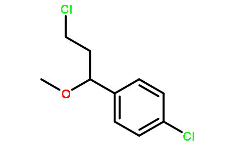 3-(4-chlorophenyl)-3-methoxypropyl chloride