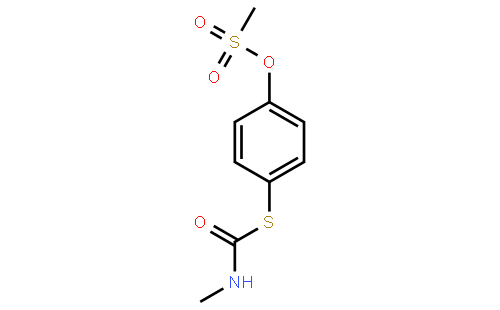 [4-(methylcarbamoylsulfanyl)phenyl] Methanesulfonate
