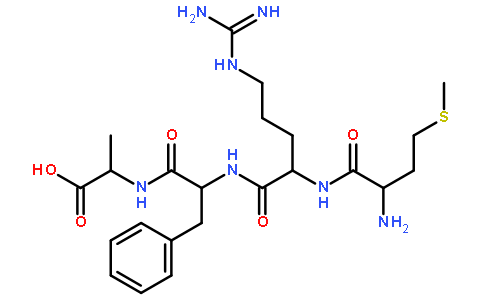 L-蛋氨酰-N5-(二氨基亚甲基)-L-鸟氨酰-L-苯丙氨酰-L-丙氨酸