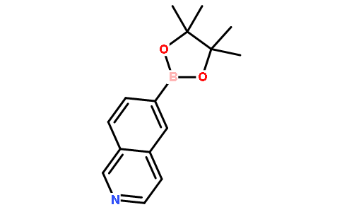 6-(4,4,5,5-Tetramethyl-1,3,2-dioxaborolan-2-yl)isoquinoline
