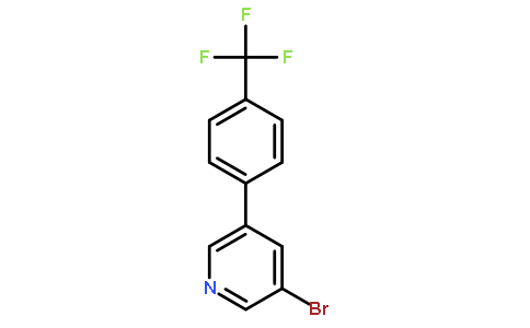 3-Bromo-5-(4-trifluoromethylphenyl)pyridine