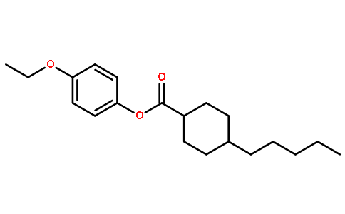 4-n-Pentyloxyphenyl trans-4-ethylcyclohexanecarboxylate