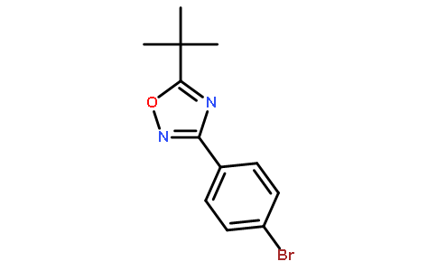 3-(4-Bromophenyl)-5-(tert-butyl)-1,2,4-oxadiazole